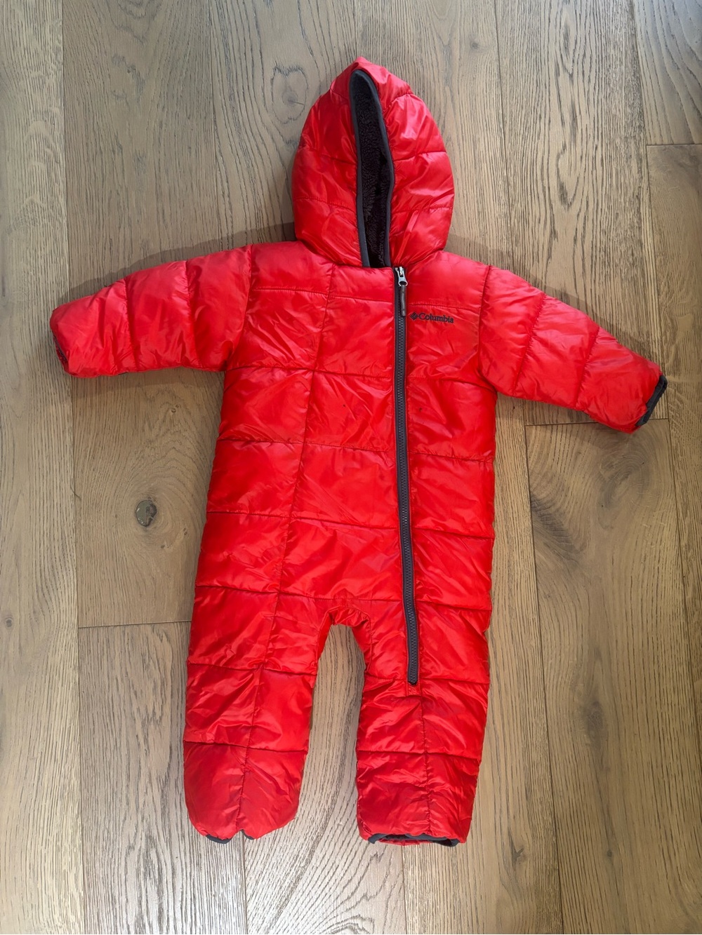 Columbia Red Puffer Snowsuit Baby Boy or Girl